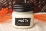 Milkhouse Candles PEACH TEA Mini Mason