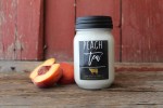 Milkhouse Candles PEACH TEA Mason Jar