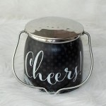 Milkhouse Candles CHEERS Sentiments Wrapped Butter