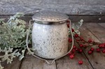 Milkhouse Candles SILVER BIRCH Painted Jar