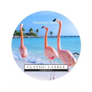 Classic Candle FLAMINGO ISLAND MiniLight