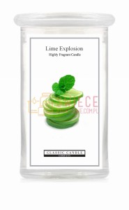 Classic Candle LIME EXPLOSION 2 Wick Large Jar