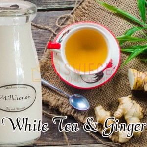 Milkhouse Candles White Tea & Ginger Milk Bottle