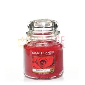 Yankee Candle True Rose Słoik Średni