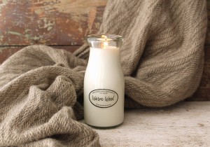 Milkhouse Candles WARM WOOL Milk Bottle