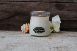Milkhouse Candles SEA SALT & MAGNOLIA Cream Jar