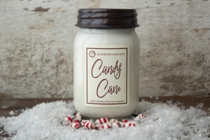 Milkhouse Candles CANDY CANE MERINGUES LE Mason