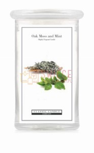 Classic Candle OAK MOSS AND MINT 2 Wick Large Jar