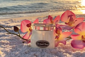 Milkhouse Candles TIKI BEACH FLOWER Cream Jars