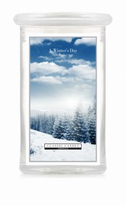 Classic Candle A WINTER'S DAY 2 Wick Large Jar