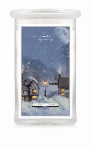 Classic Candle SNOWFALL 2 Wick Large Jar