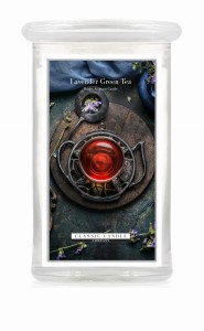 Classic Candle LAVENDER GREEN TEA 2 Wick Large Jar