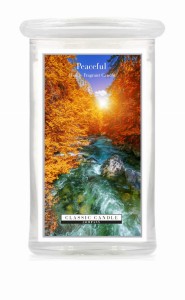 Classic Candle PEACEFUL 2 Wick Large Jar