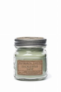 Eco Candle Co. EUCALYPTUS SAGE Świeca Retro Mason