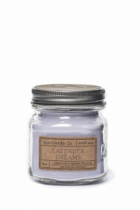 Eco Candle Co. LAVENDER DREAMS Świeca Retro Mason