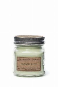 Eco Candle Co. SLEIGH RIDE Świeca Retro Mason