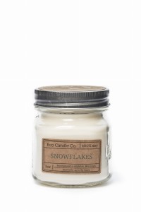 Eco Candle Co. SNOWFLAKES Świeca Retro Mason