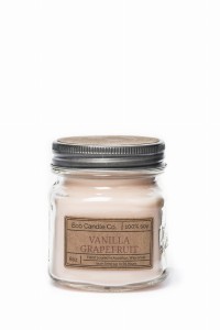 Eco Candle Co. VANILLA GRAPEFRUIT Świeca Retro Mason
