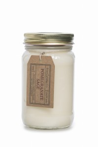 Eco Candle Co. POMEGRANATE SAGE Świeca Holiday Mason