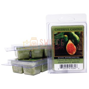 Cheerful Candle Rustic Woodland Fig Wosk