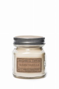 Eco Candle Co. WARM VANILLA Świeca Retro Mason