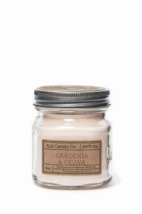 Eco Candle Co. GARDENIA GUAVA Świeca Retro Mason
