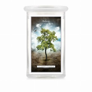 Classic Candle BELIEVE 2 Wick Large Jar 
