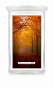 Classic Candle FALLING LEAVES 2 Wick Large Jar