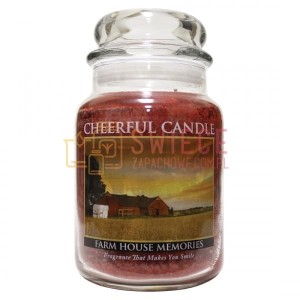 Cheerful Candle FARM HOUSE MEMORIES Świeca Duża