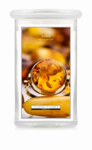 Classic Candle AMBER 2 Wick Large Jar