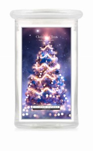Classic Candle CHRISTMAS TREE 2 Wick Large Jar