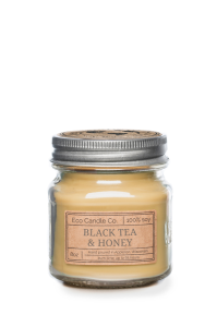 Eco Candle Co. BLACK TEA&HONEY Świeca Retro Mason