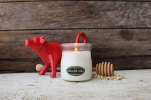 Milkhouse Candles OATMEAL, MILK & HONEY Cream Jar
