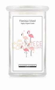Classic Candle FLAMINGO ISLAND 2 Wick Large Jar