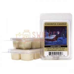 Cheerful Candle SNOWY CABIN Wosk
