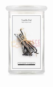 Classic Candle VANILLA POD 2 Wick Large Jar