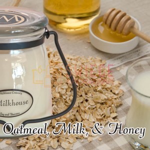 Milkhouse Candles OATMEAL, MILK & HONEY Świeca Średnia