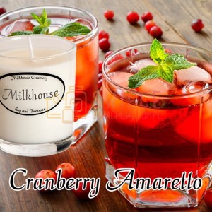Milkhouse Candles CRANBERRY AMARETTO Shot