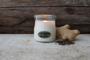 Milkhouse Candles WHITE TEA & GINGER Cream Jar