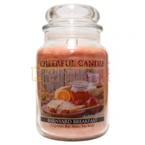 Cheerful Candle BARNYARD BREAKFAST Świeca Duża