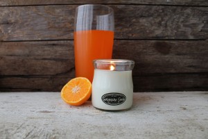Milkhouse Candles TANGERINE SODA Cream Jar