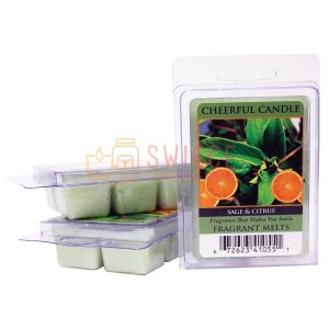 Cheerful Candle Sage and Citrus  Wosk