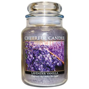 Cheerful Candle Lavender Vanilla  Słoik Duży