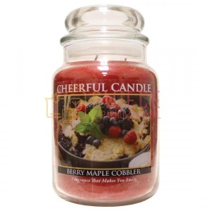 Cheerful Candle BERRY MAPLE COBBLER Świeca Duża