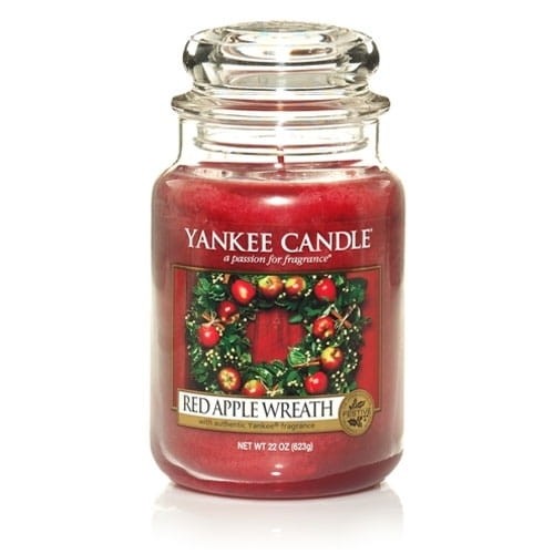 Yankee Candle Red Apple Wreath Słoik Duży