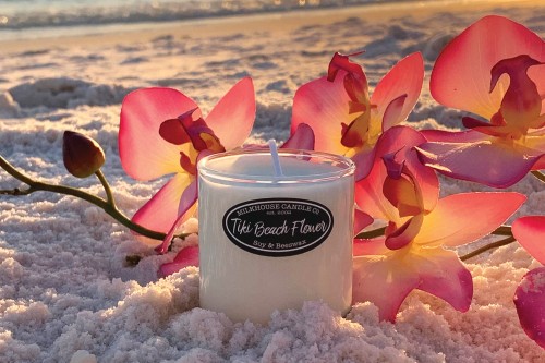Buttershot Candle - Tiki Beach Flower.jpg