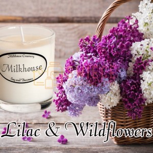 Milkhouse Candles LILAC & WILDFLOWERS Shot