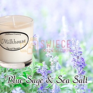 Milkhouse Candles BLUE SAGE & SEA SALT Shot
