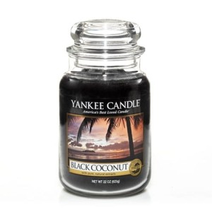 Yankee Candle Black Coconut Słoik Duży
