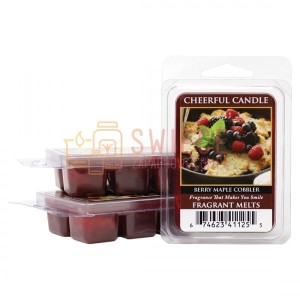 Cheerful Candle BERRY MAPLE COBBLER Wosk